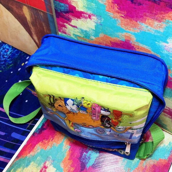 ** RARE ** ADVENTURE TIME BAG SHOULDER MESSENGER CROSS BODY BAG PURSE SLING - Picture 4 of 8